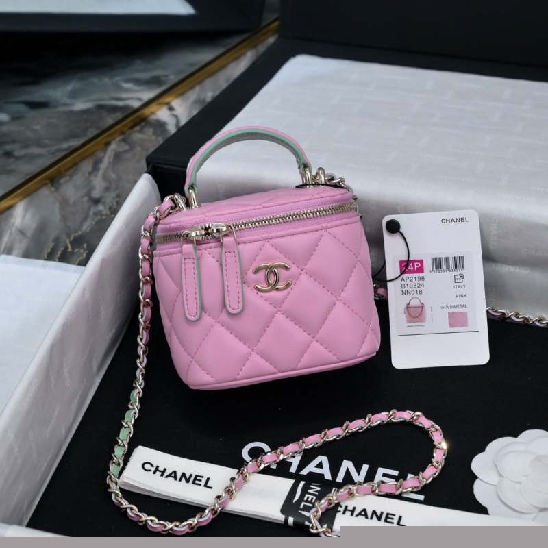 Ch*el cosmetic bags